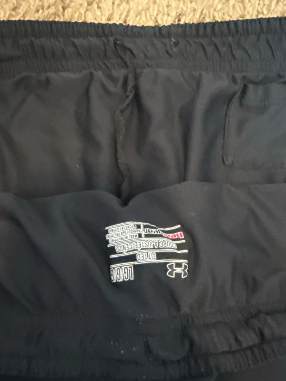 LG Black Women's Athletic Shorts